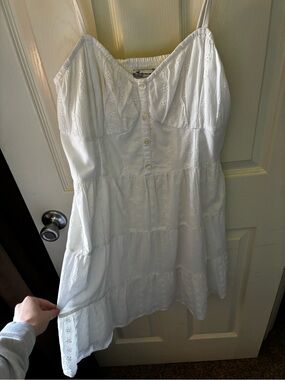 Hollister White Sundress